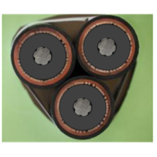 11kV Triplex 3 x 1C x 35mm2 Stranded Al TR-XLPE/WBT/CWS 68mm2 (10kA/1sec)/ WBT/PVC/Nylon/HDPE